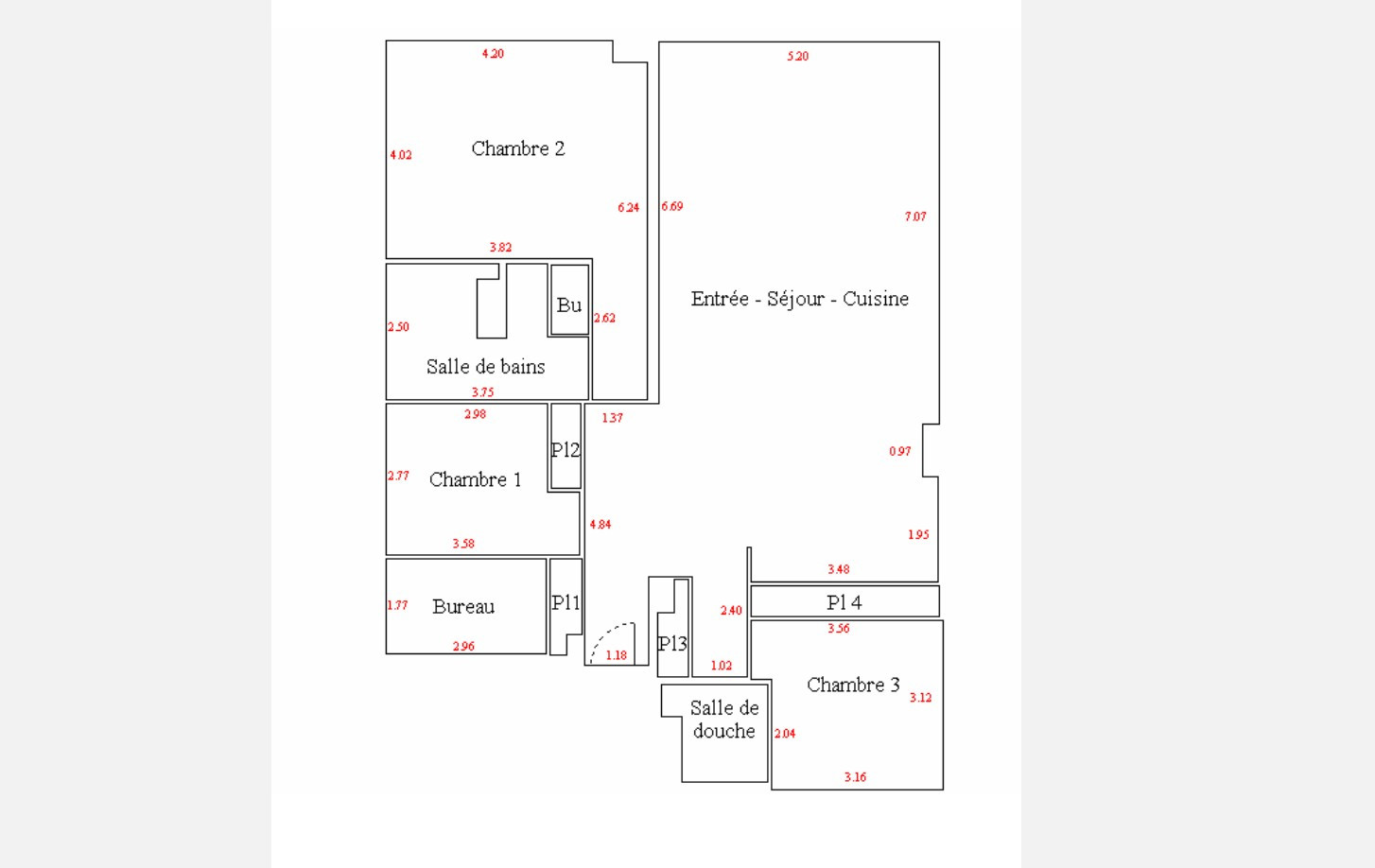 
                                                Vente
                                                 Appartement 4 pièces dernier etage Vue mer panoramique a vendre