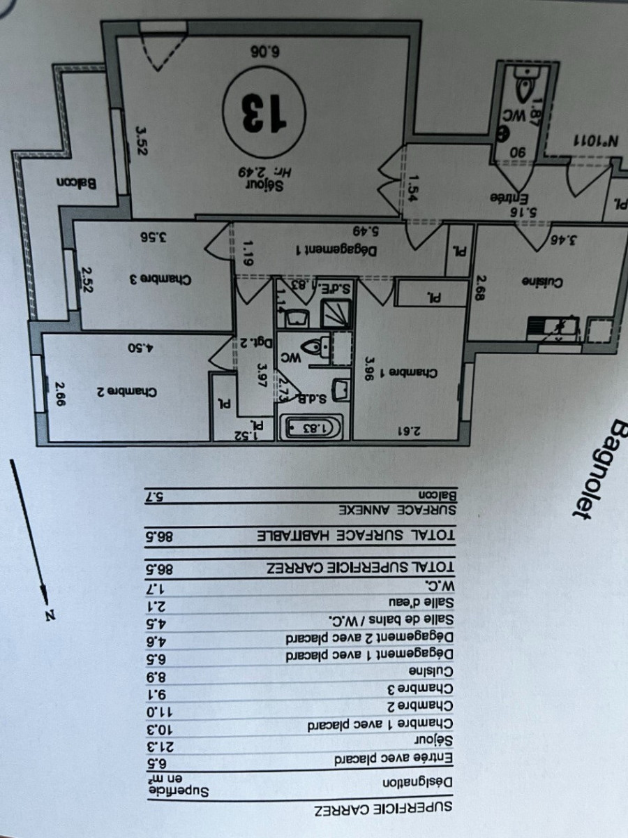 
                                                Vente
                                                 Appartement 4 pièces - Paris 20e
