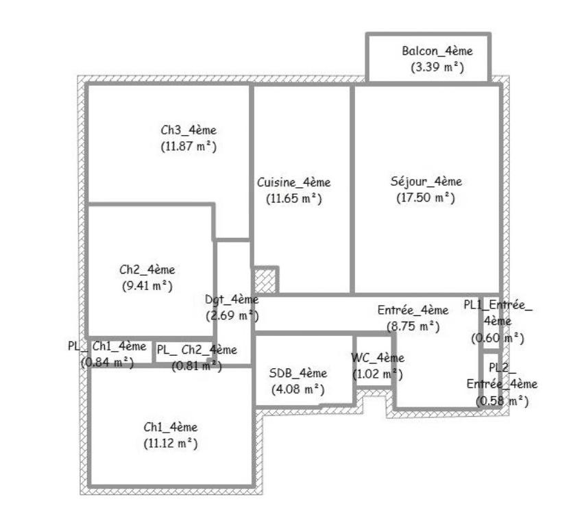 
                                                Vente
                                                 Appartement 4 pièces vue sur la vierge