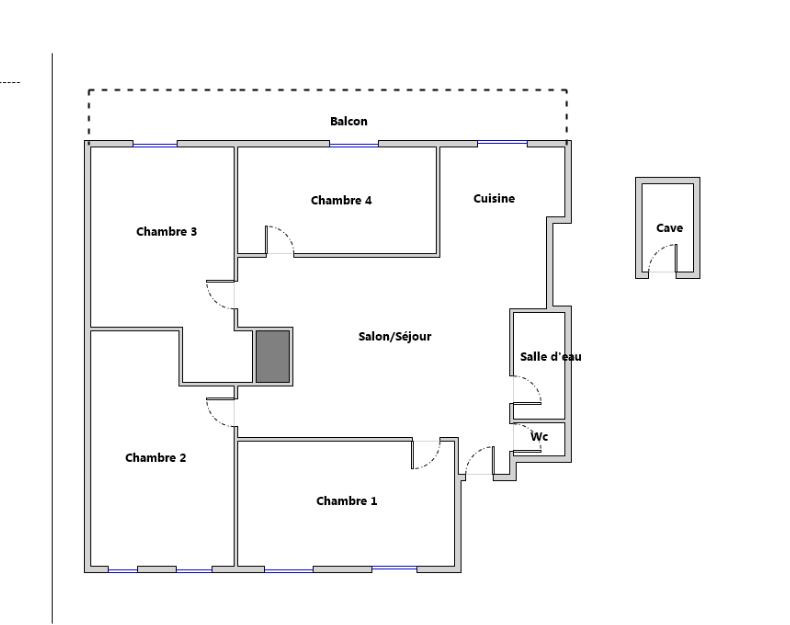 
                                                Vente
                                                 Appartement 5 pièce Toulouse Arènes 10% brut
