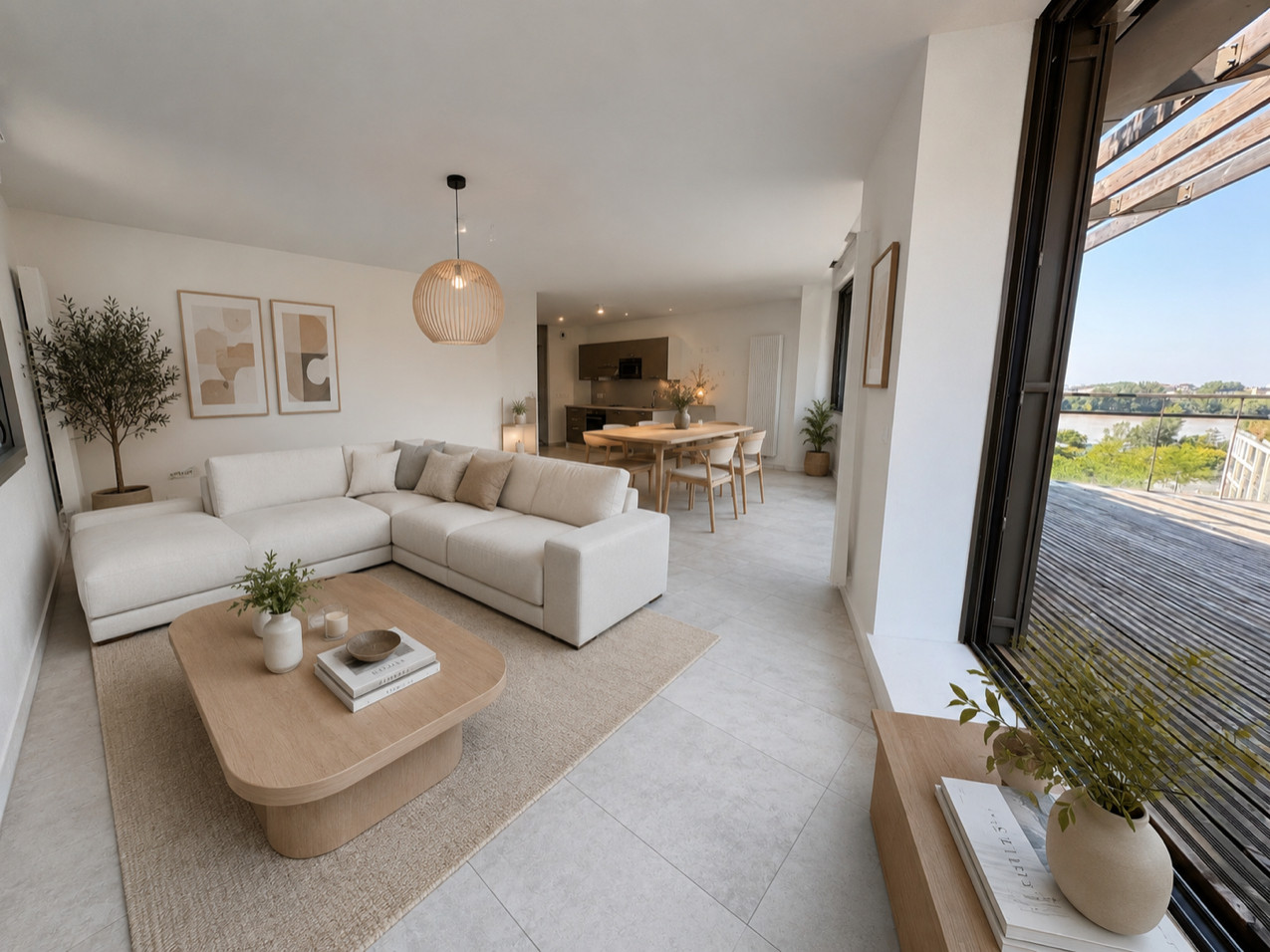 
                                                Vente
                                                 Appartement 5 pièces - 116m2 - Terrasse & Parkings