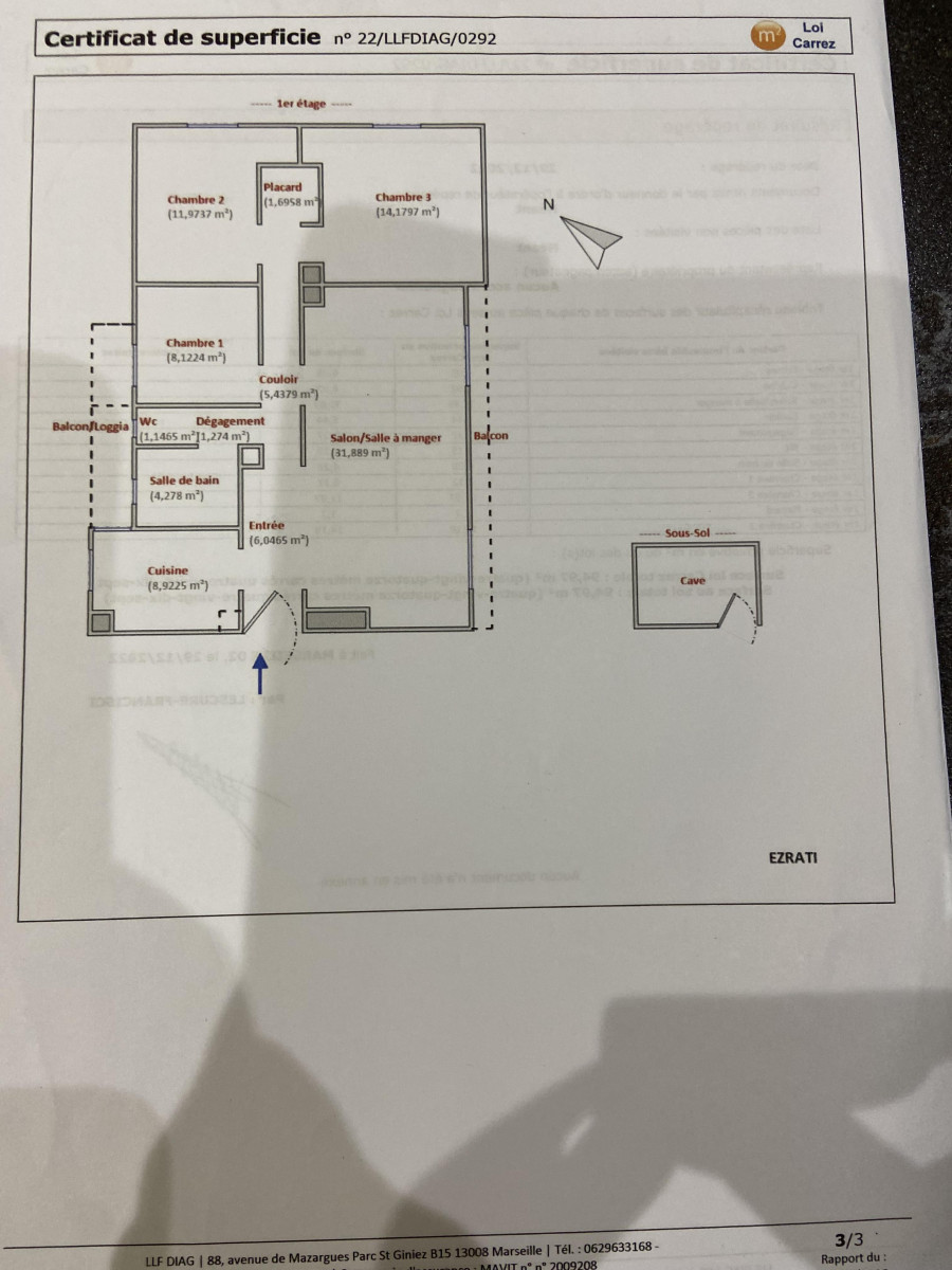 
                                                Vente
                                                 Appartement 5 pièces