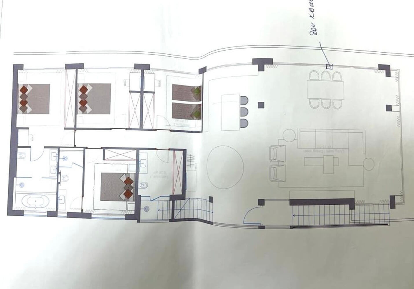 
                                                Vente
                                                 À rénover appartement 335 m2