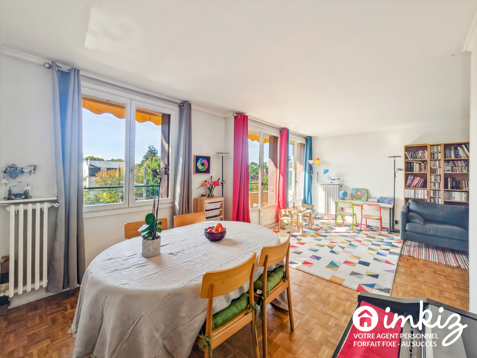 
                                                Vente
                                                 Appartement 5 pièces 85 m² au Vésinet Centre