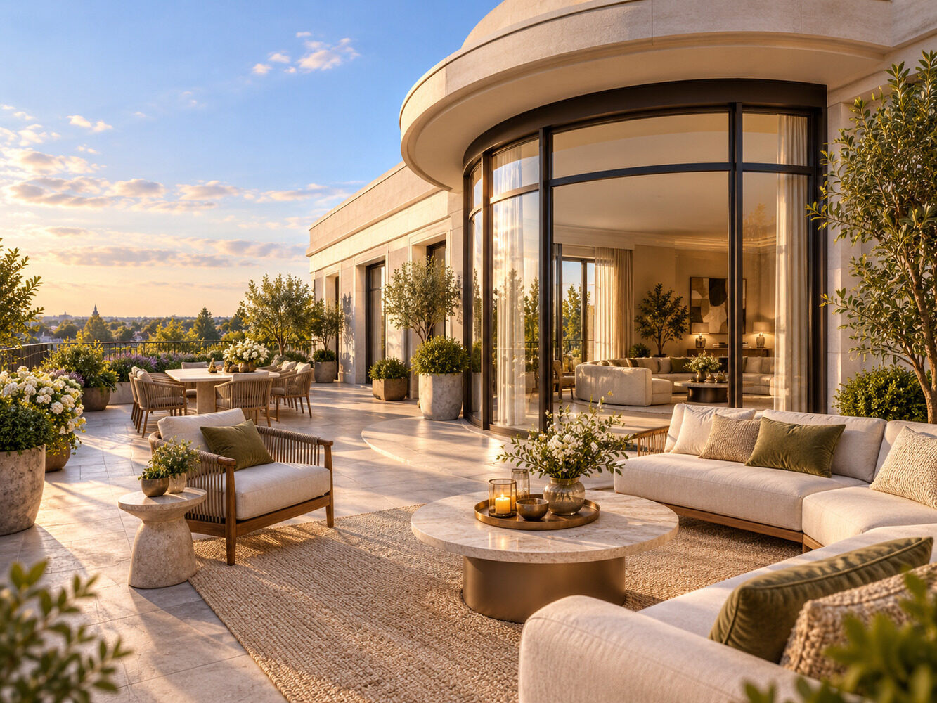 
                                                Vente
                                                 Appartement 5 pièces avec terrasse et balcon