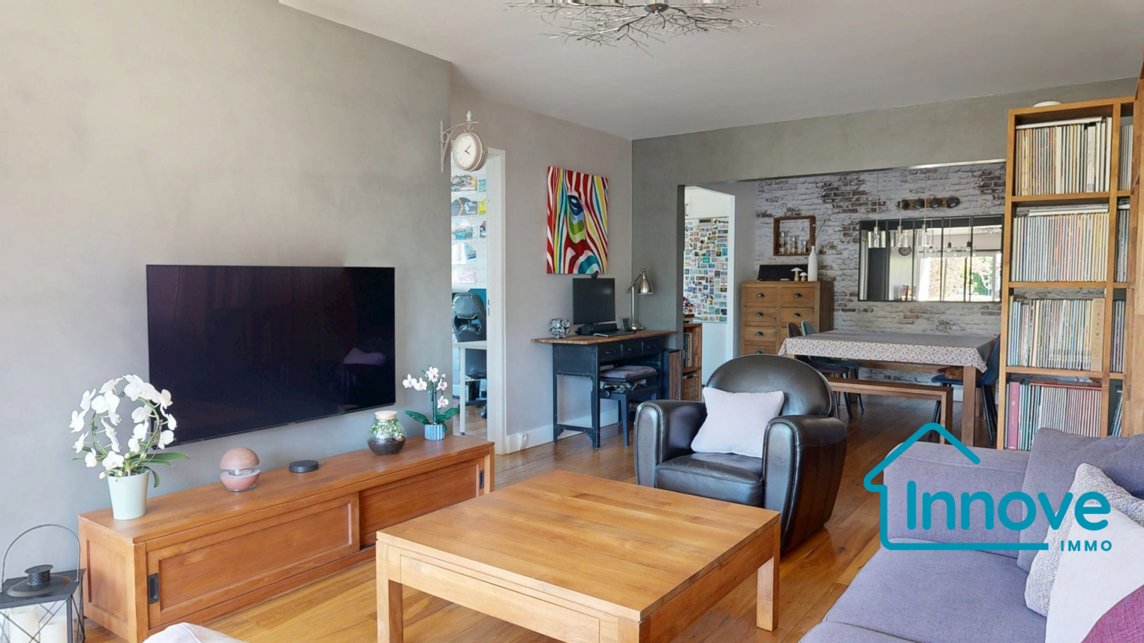 
                                                Vente
                                                 APPARTEMENT 5P - 97 m² - NOISY LE ROI