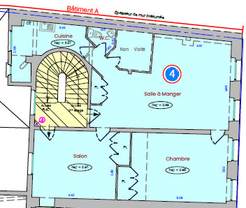 
                                                Vente
                                                 Appartement 80 m² – Idéal Investisseur –  Loué