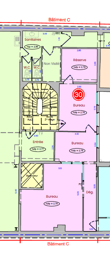 
                                                Vente
                                                 Bureau à aménager - Paris 18e