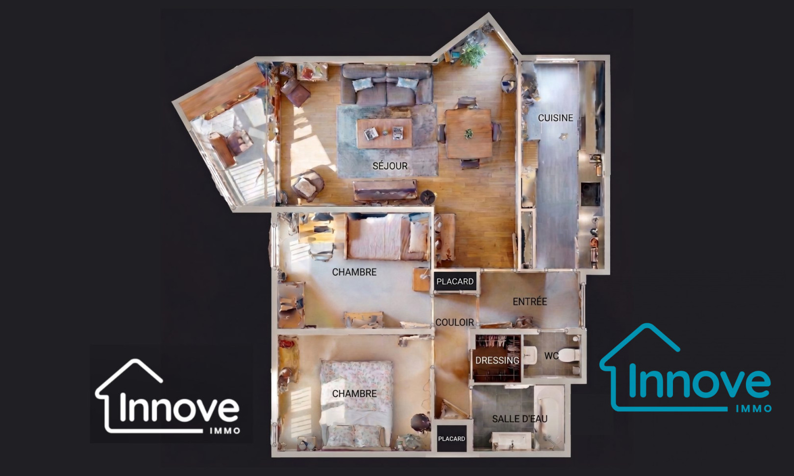 
                                                Vente
                                                 APPARTEMENT A VENDRE - LE CHESNAY-ROCQUENCOURT - LUMINEUX - ETAG