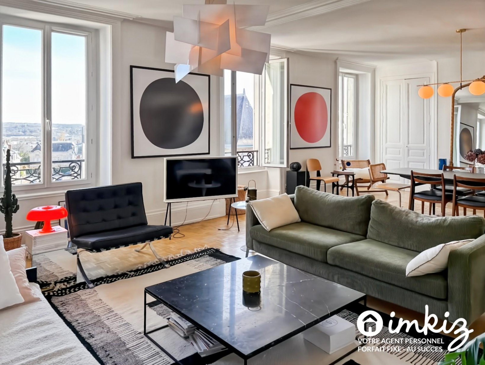 
                                                Vente
                                                 Appartement ancien plein de charme