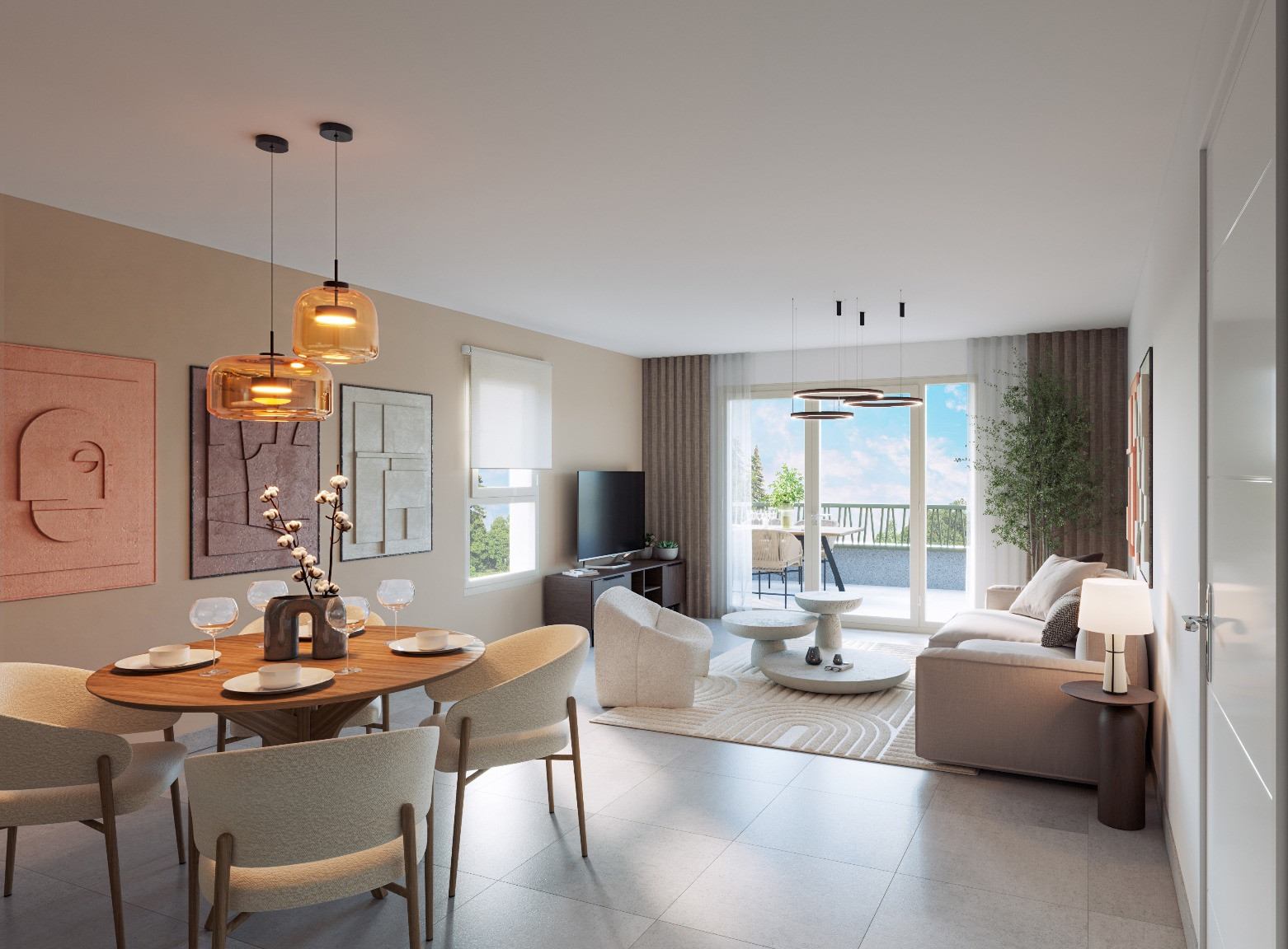 
                                                Vente
                                                 Appartement  - Appartement  - 2 pièces  - 42.07 m²