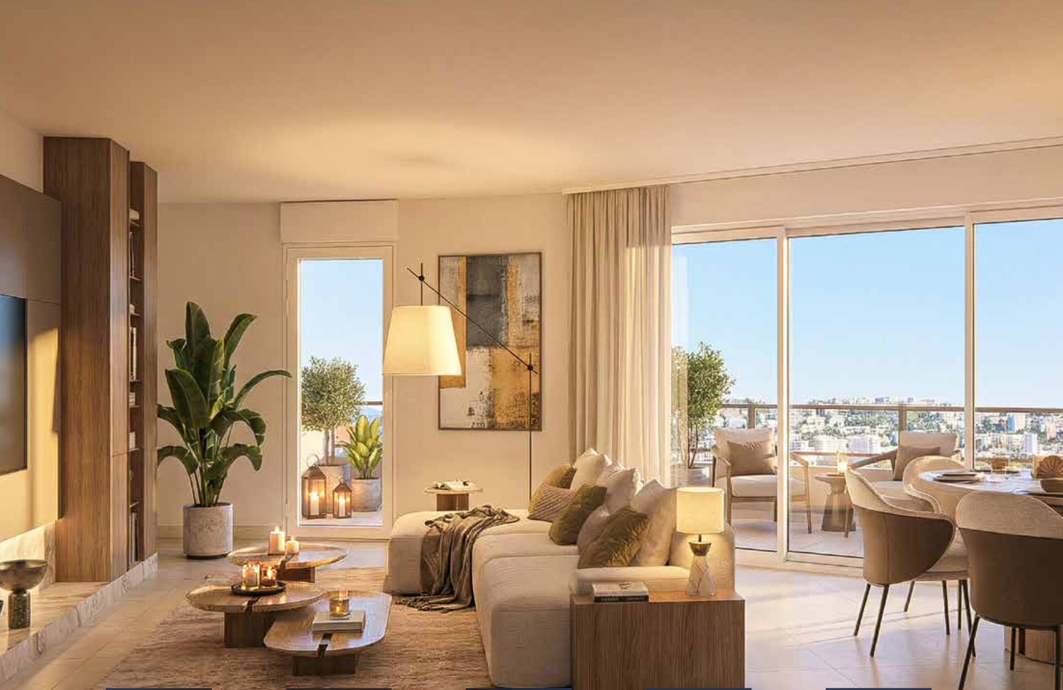 
                                                Vente
                                                 Appartement  - Appartement  - 3 pièces  - 63.4 m²