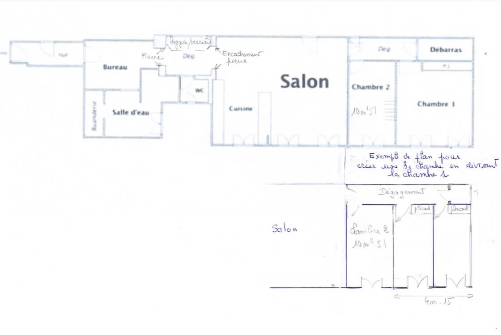 
                                                Vente
                                                 Appartement atypique - Parking