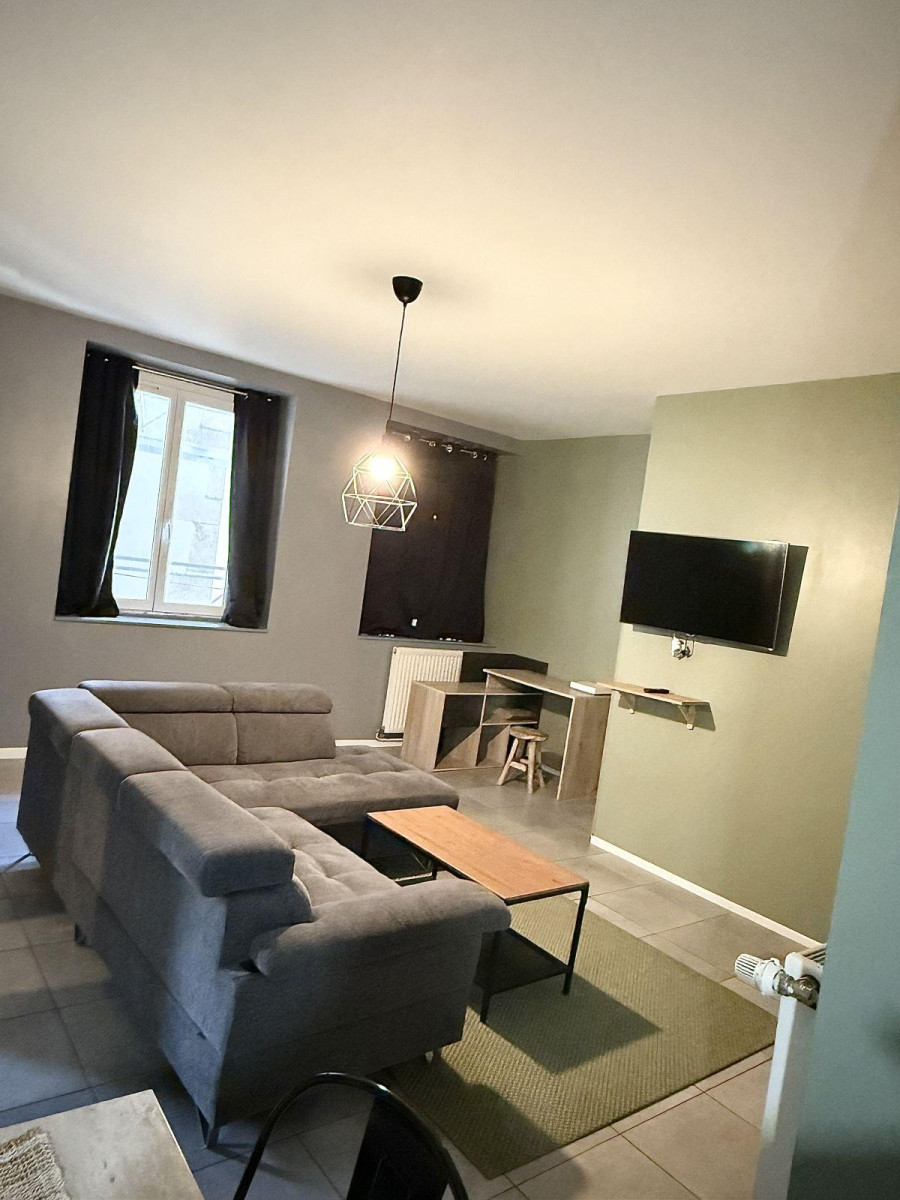 
                                                Location
                                                 Appartement au centre ville calme donnant sur cour