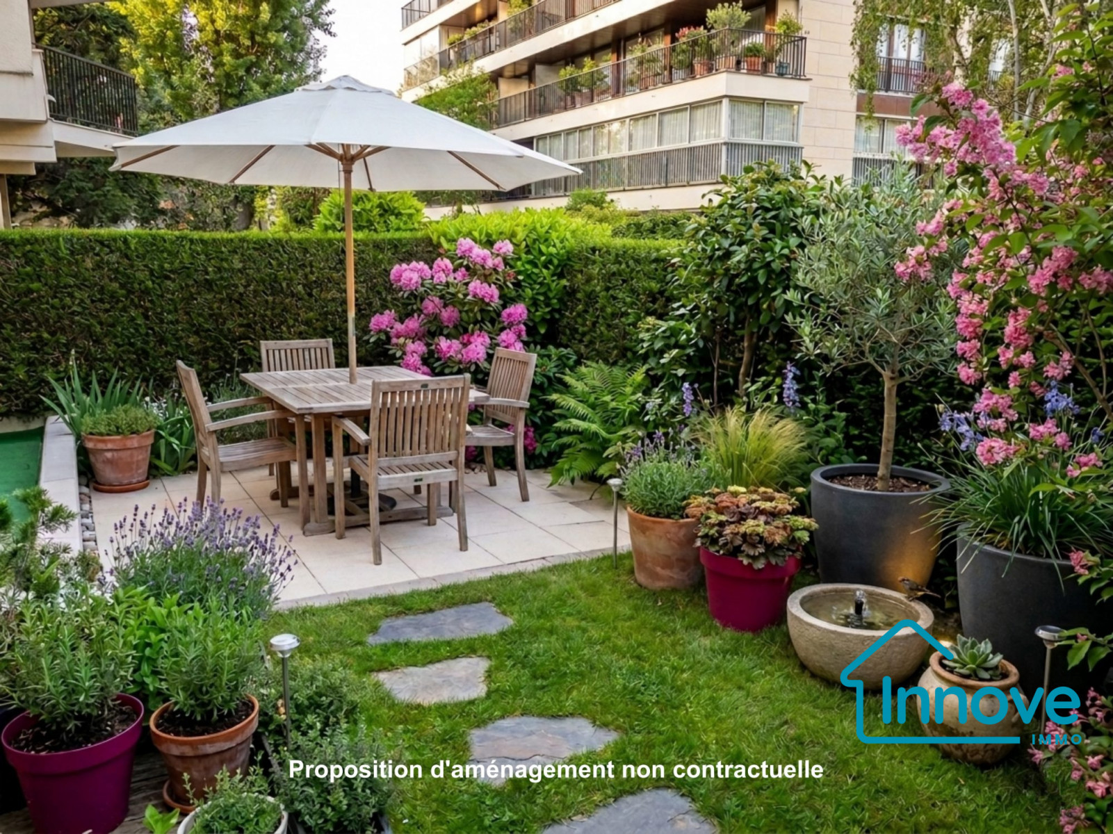 
                                                Vente
                                                 APPARTEMENT AVEC JARDIN - 3 PIECES - 65 m² - LE CHESNAY-ROCQUEN