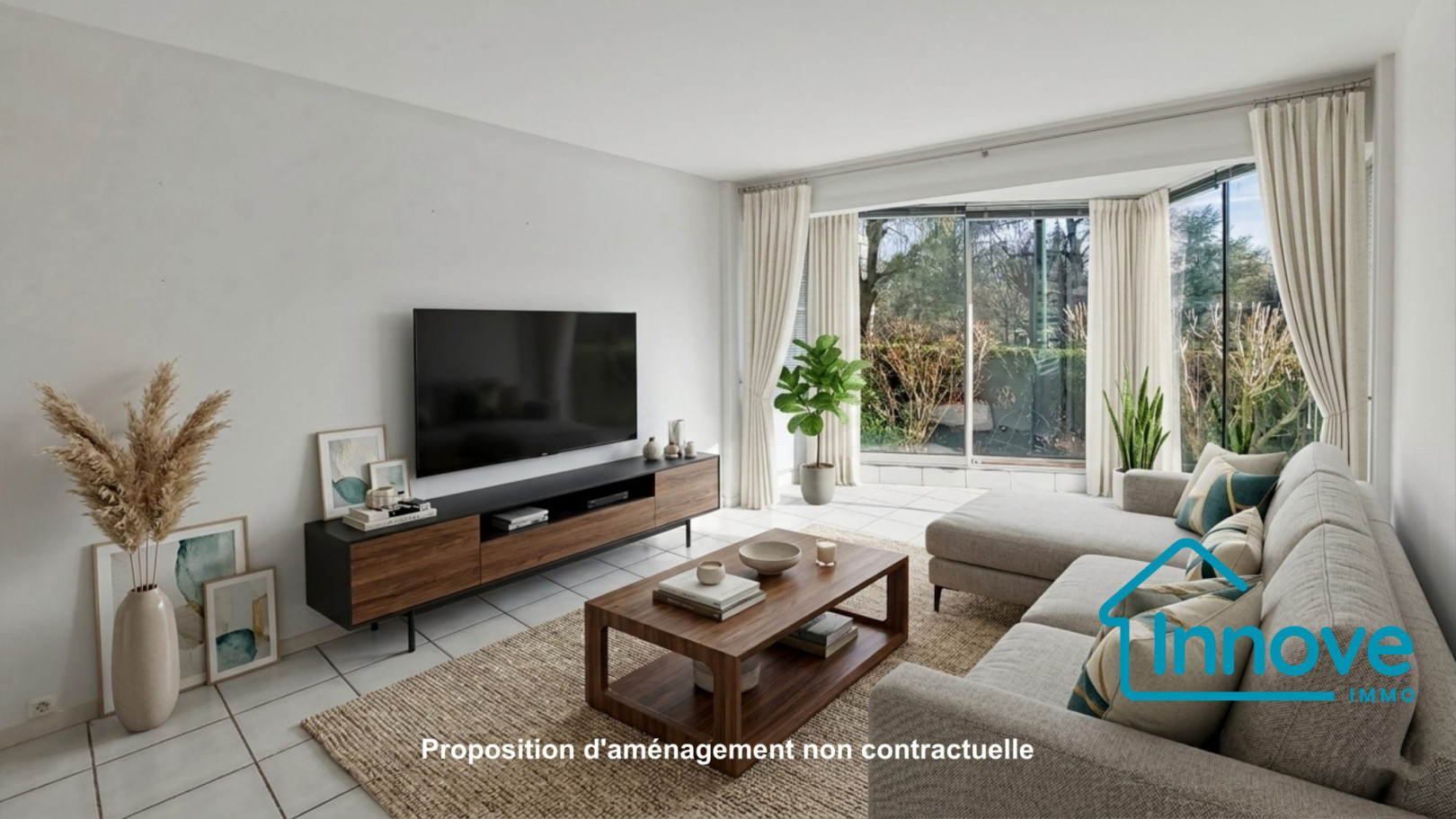 
                                                Vente
                                                 APPARTEMENT AVEC JARDIN - 3 PIECES - 65 m² - LE CHESNAY-ROCQUEN
