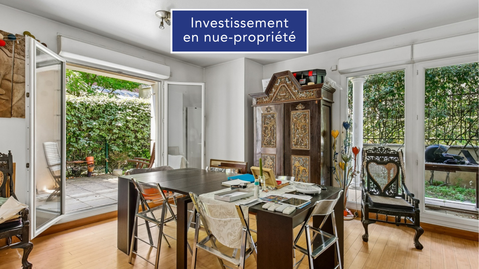 
                                                Vente
                                                 Appartement avec jardin, centre ville de Puteaux - Décote de 36%