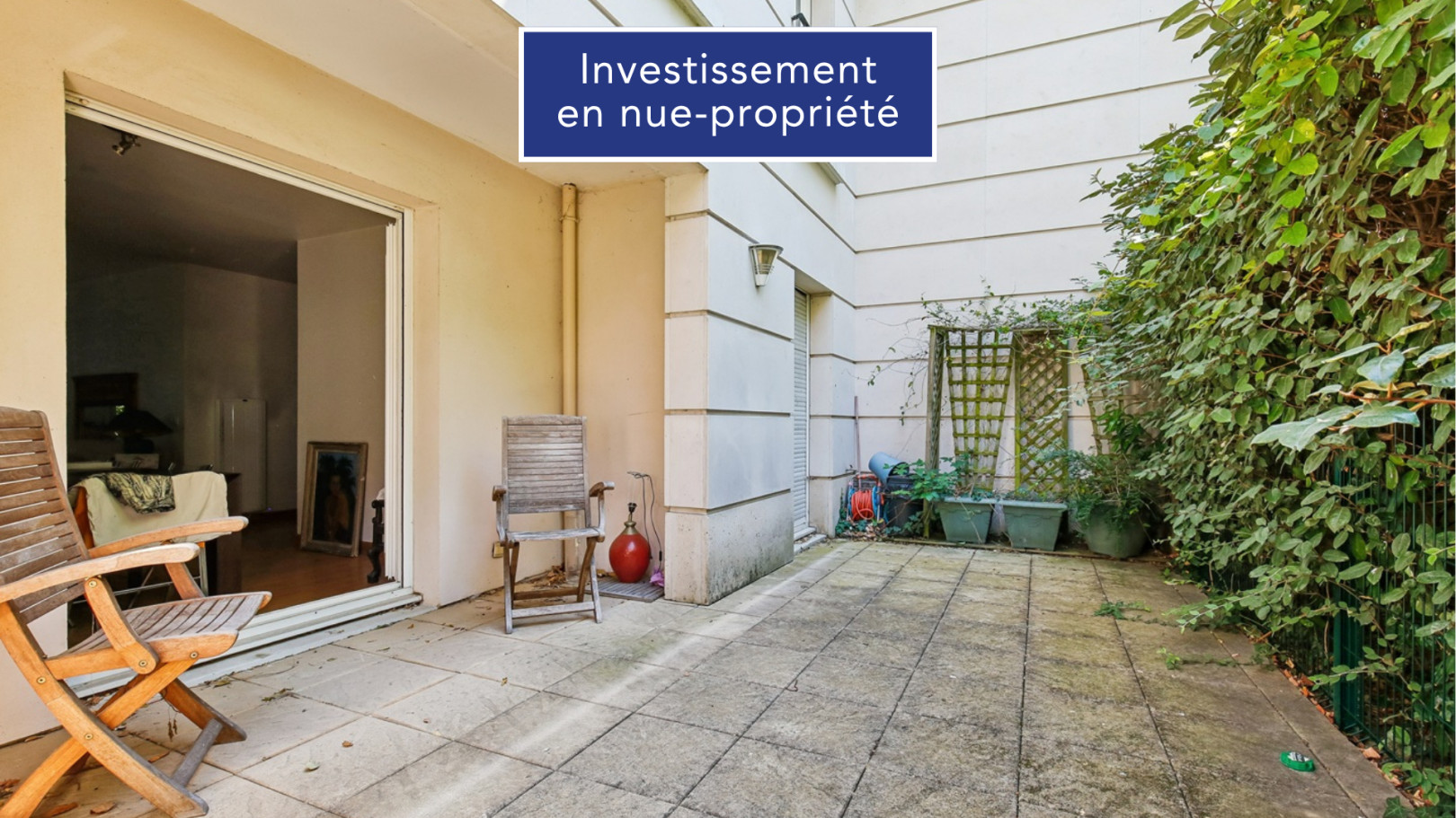 
                                                Vente
                                                 Appartement avec jardin, centre ville de Puteaux - Décote de 36%
