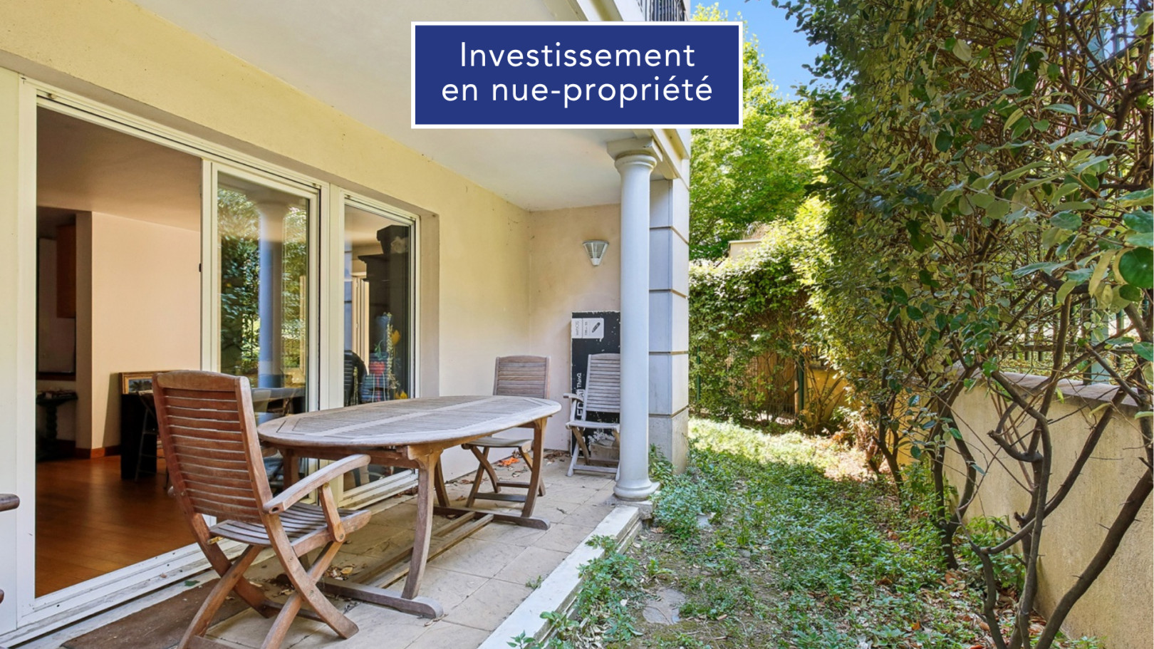 
                                                Vente
                                                 Appartement avec jardin, centre ville de Puteaux - Décote de 36%