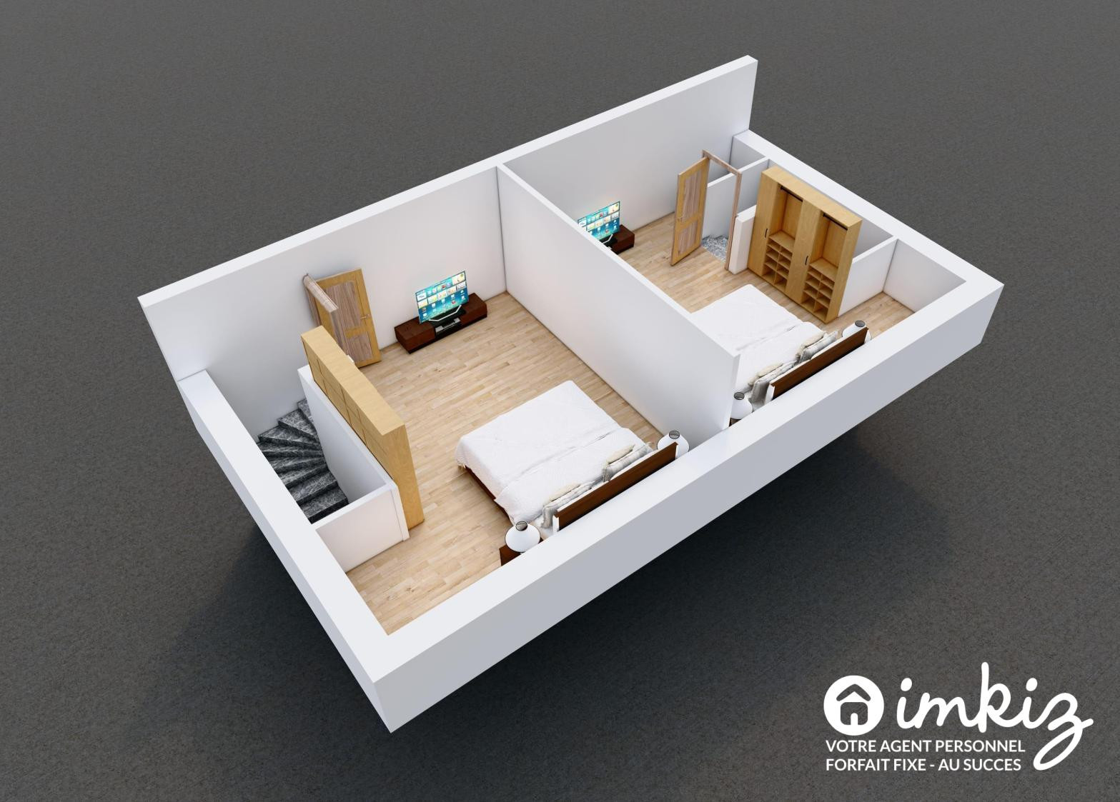 
                                                Vente
                                                 Appartement brut 3 pièces à Palavas