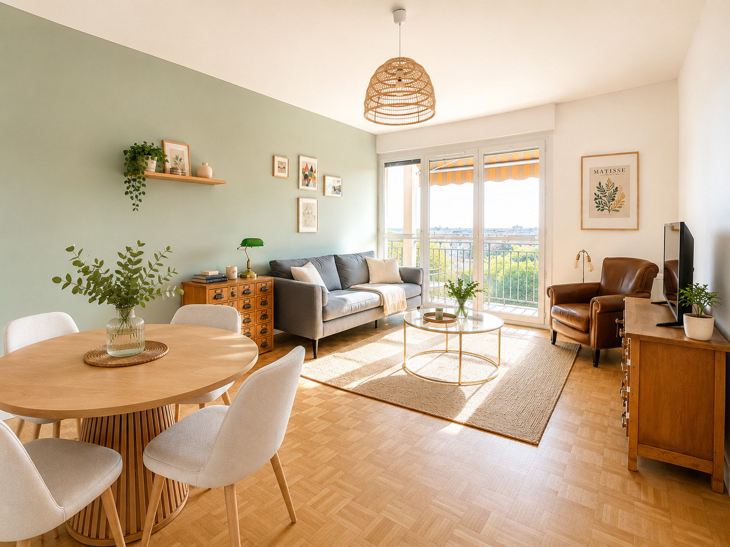 
                                                Vente
                                                 Appartement traversant et lumineux