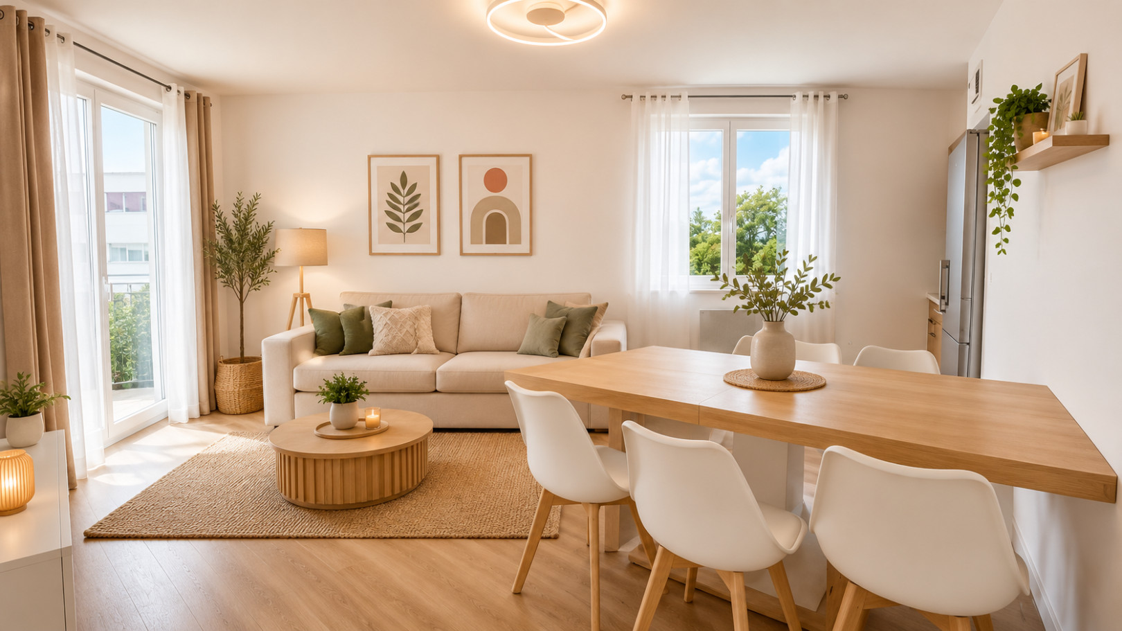 
                                                Vente
                                                 Appartement cosy et lumineux