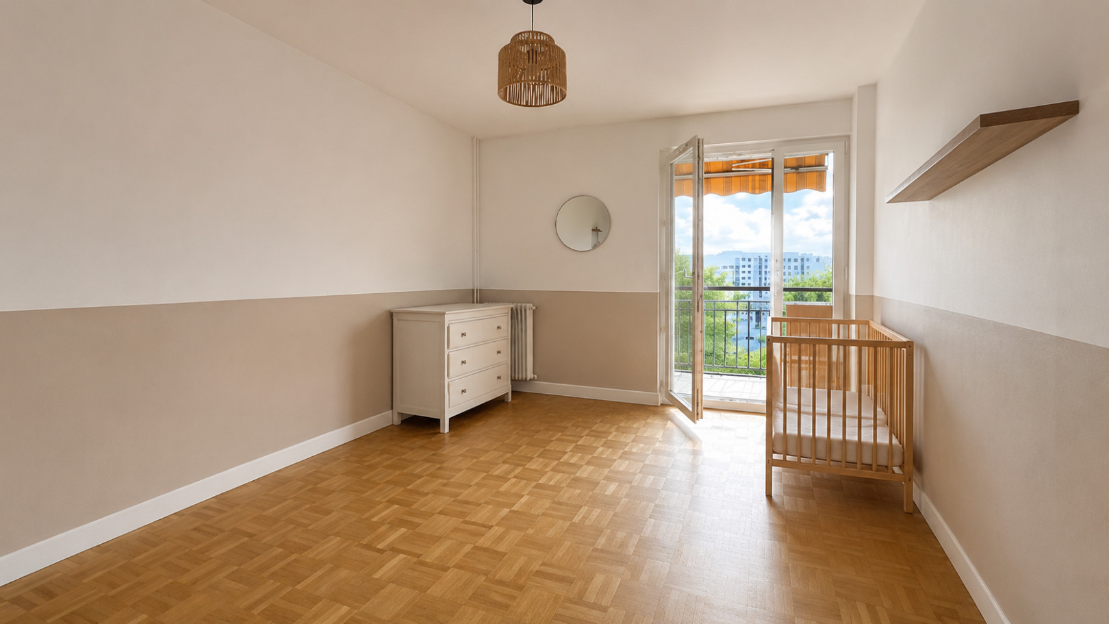 
                                                Vente
                                                 Appartement traversant et lumineux