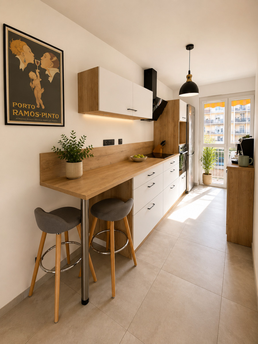 
                                                Vente
                                                 Appartement traversant et lumineux