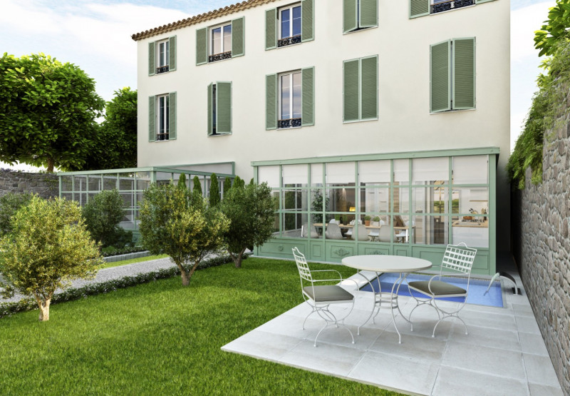 
                                                Vente
                                                 Appartement de 4 pièces sur jardin - Vieil Antibes