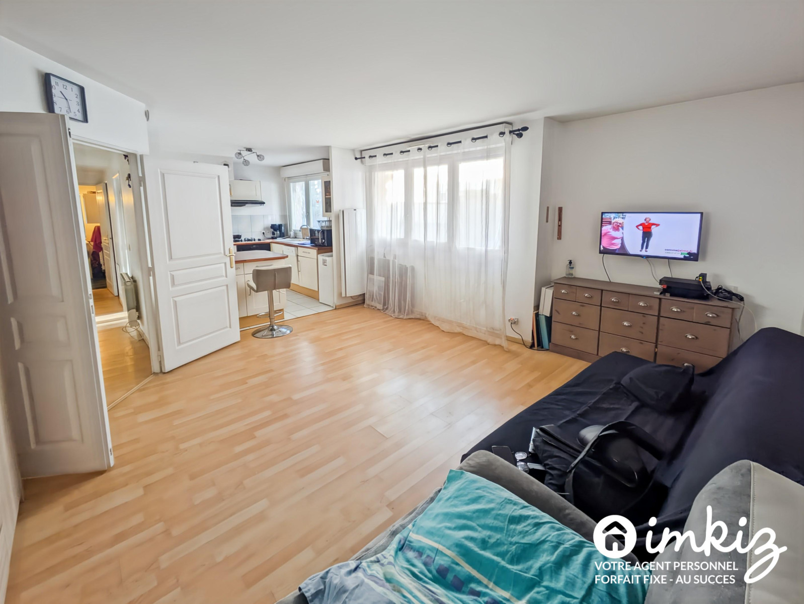 
                                                Vente
                                                 Appartement de 46 m² avec cave et parking
