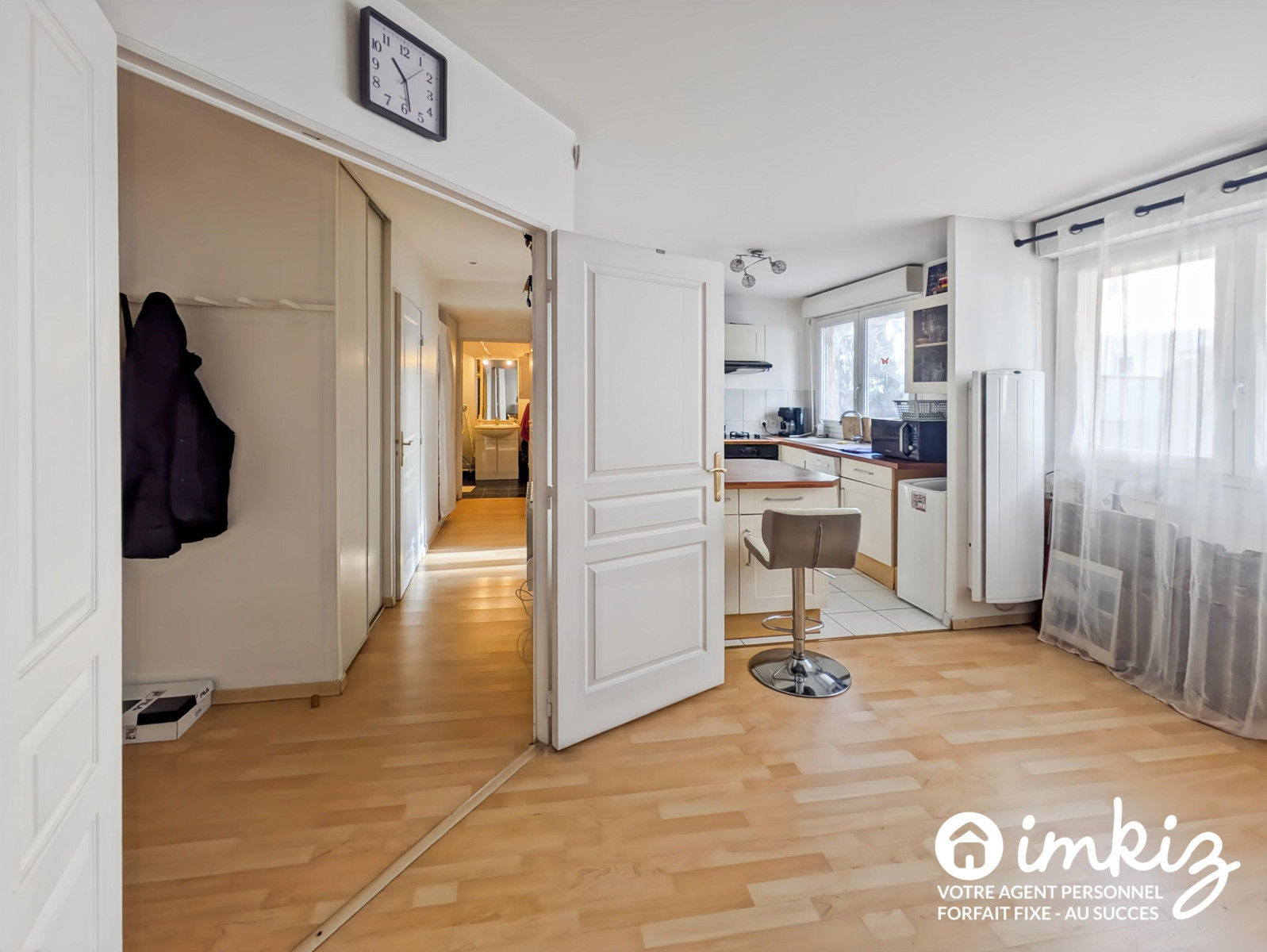 
                                                Vente
                                                 Appartement de 46 m² avec cave et parking
