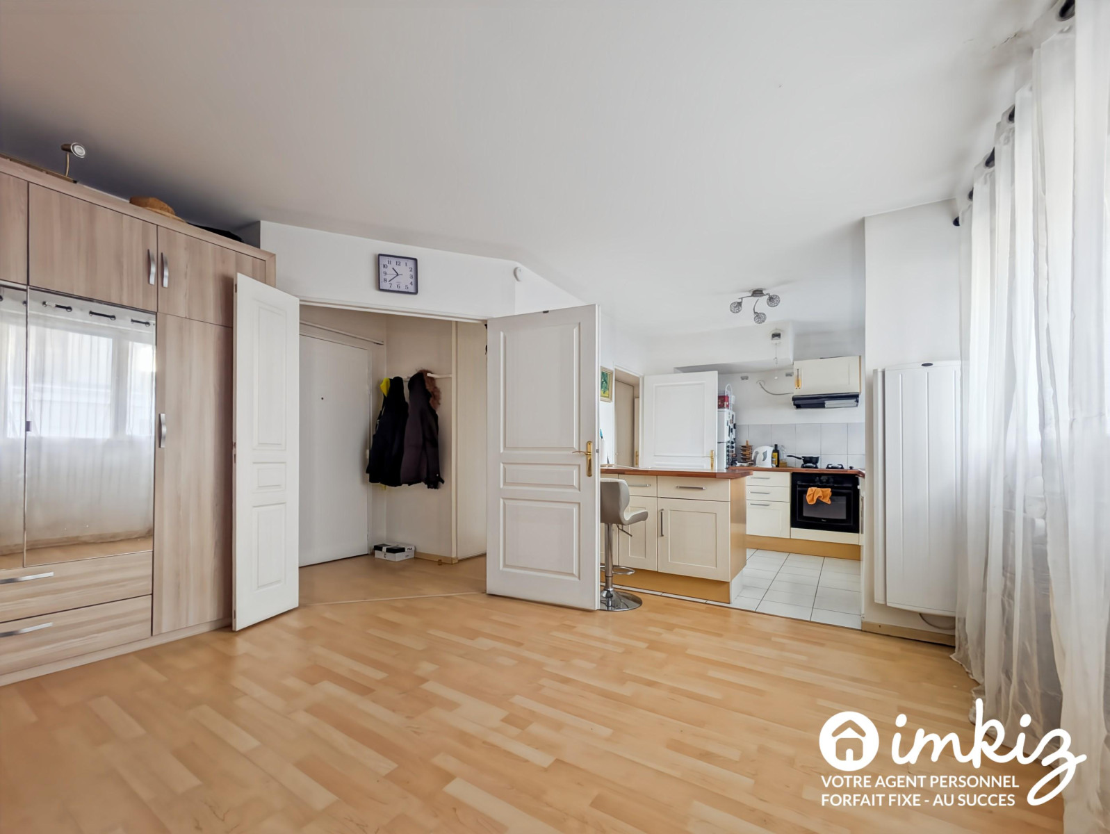 
                                                Vente
                                                 Appartement de 46 m² avec cave et parking