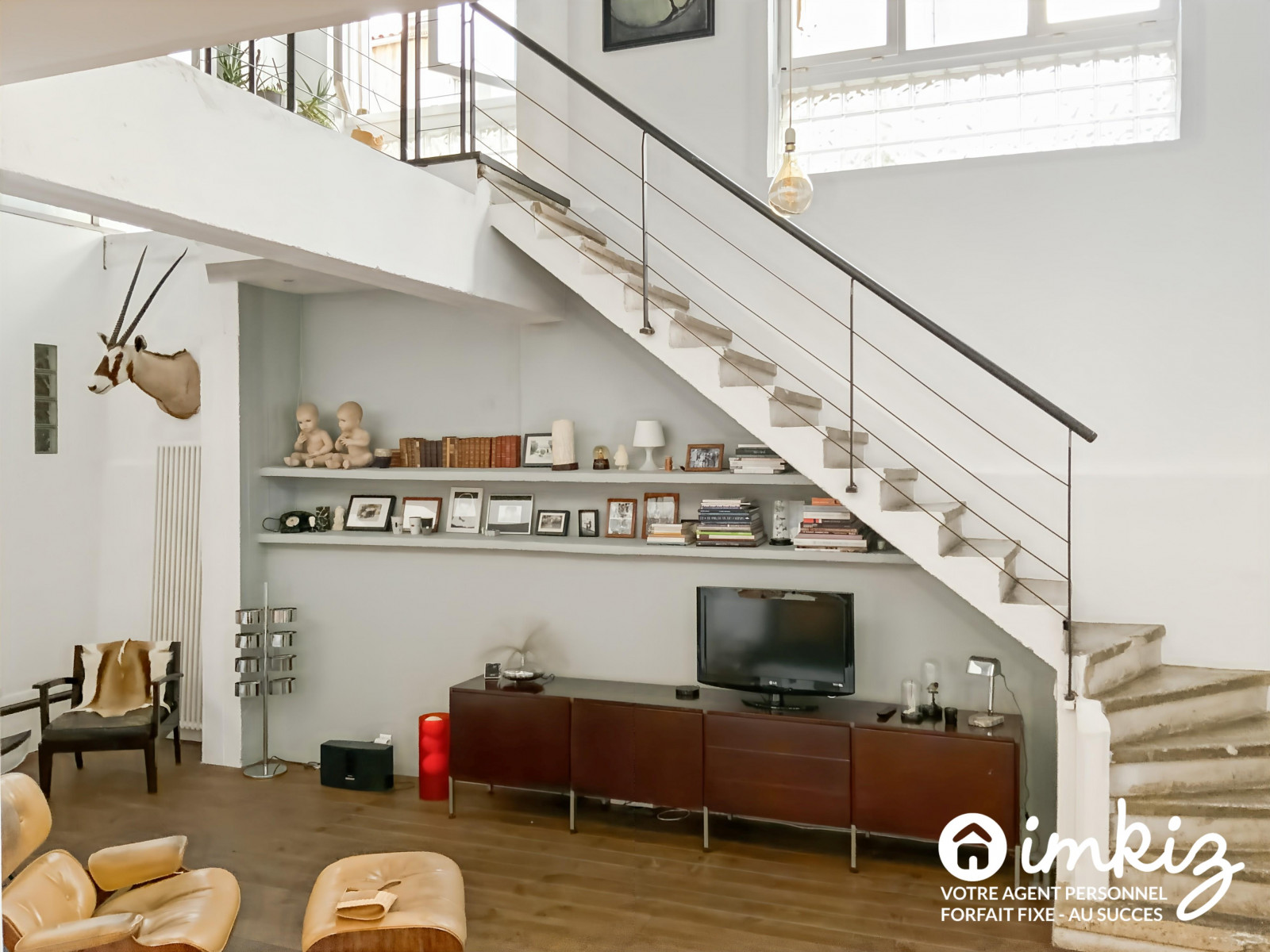 
                                                Vente
                                                 Appartement de caractère, calme, lumineux