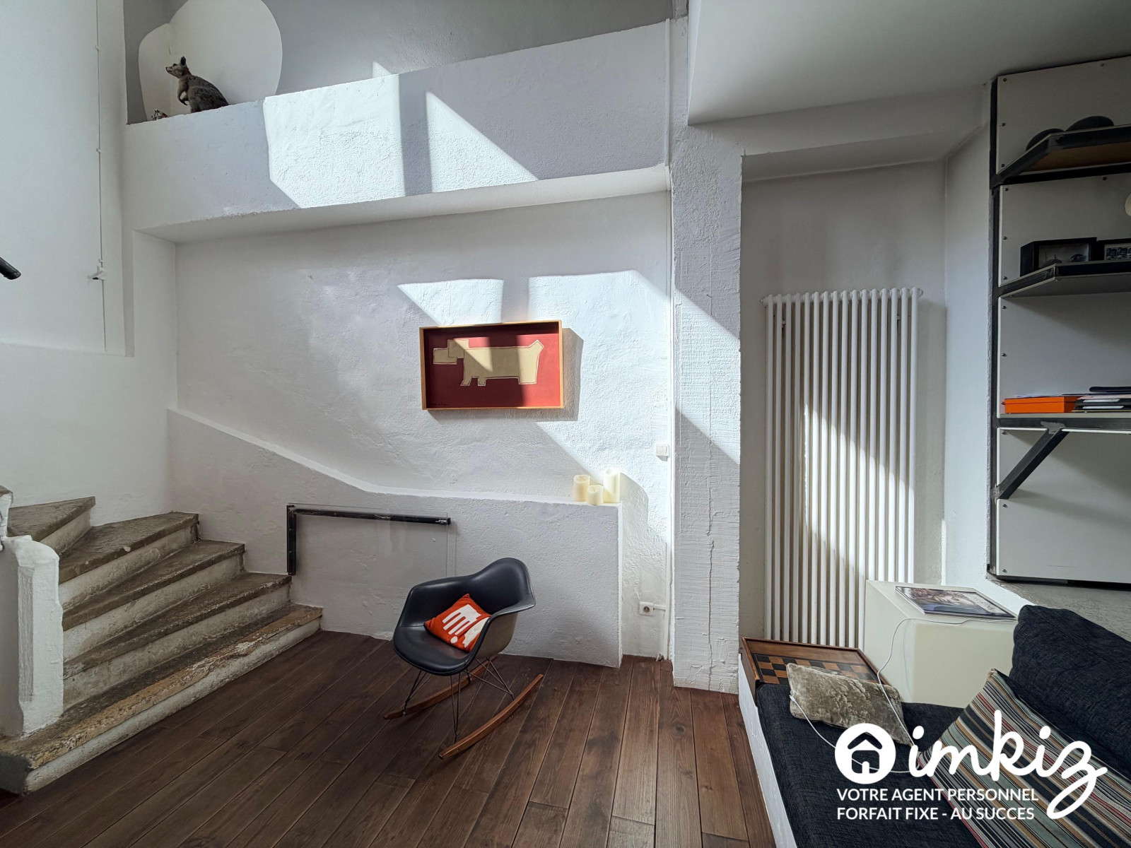 
                                                Vente
                                                 Appartement de caractère, calme, lumineux