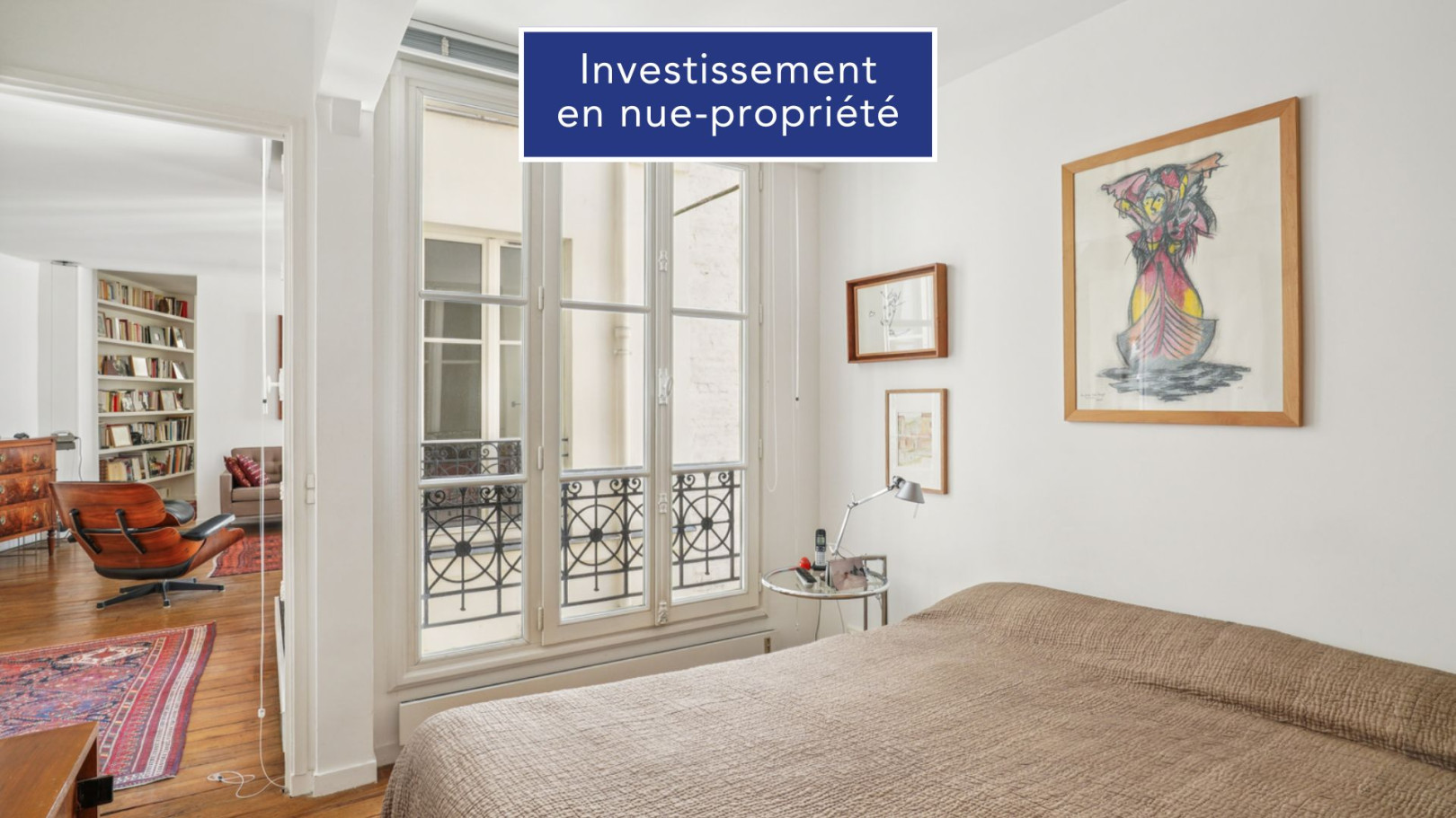 
                                                Vente
                                                 Appartement de qualité au sein d'un quartier prisé à Paris