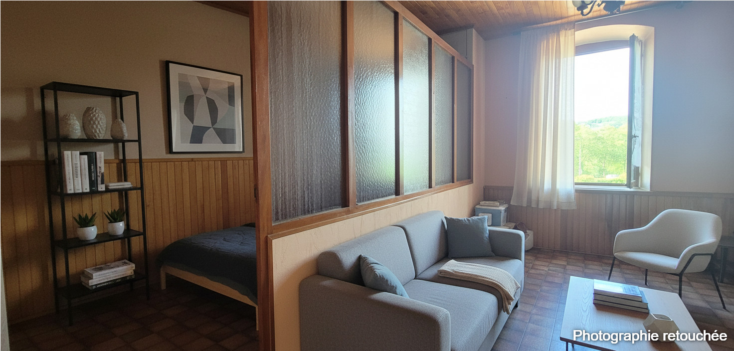 
                                                Vente
                                                 Appartement de T2 bis de 67m² + cave