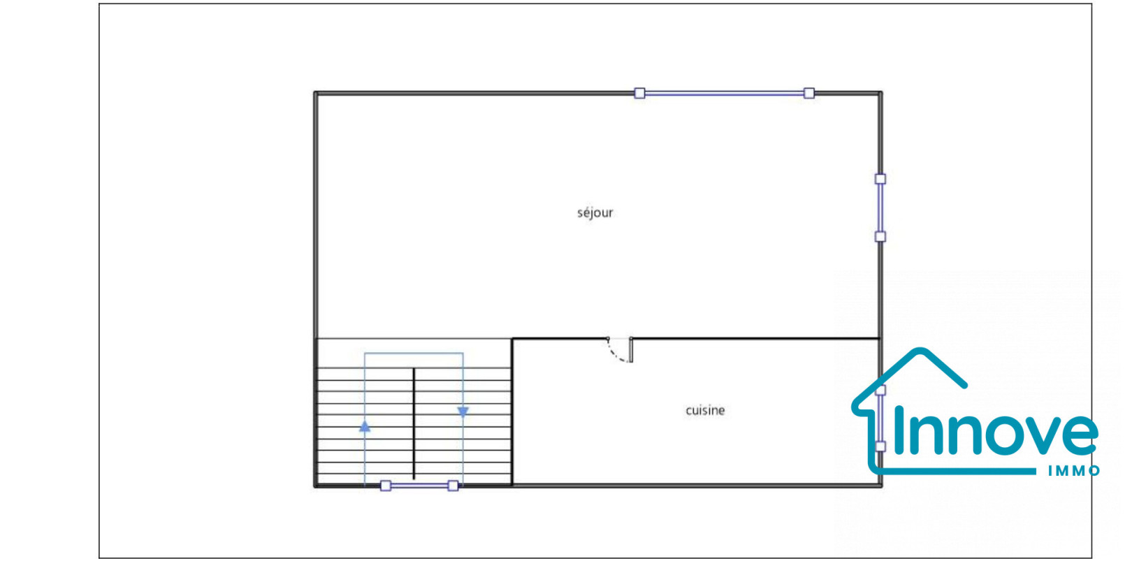 
                                                Vente
                                                 Appartement Duplex lumineux