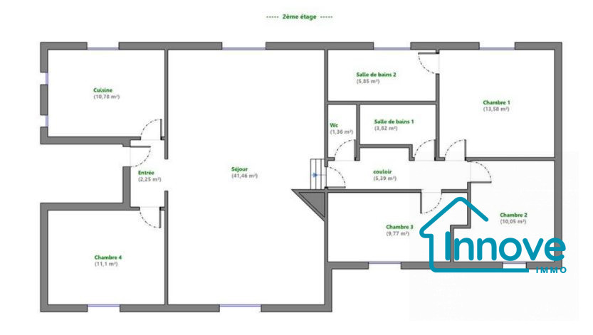 
                                                Vente
                                                 Appartement familial 115m2- 4 chambres- Clagny Glatigny