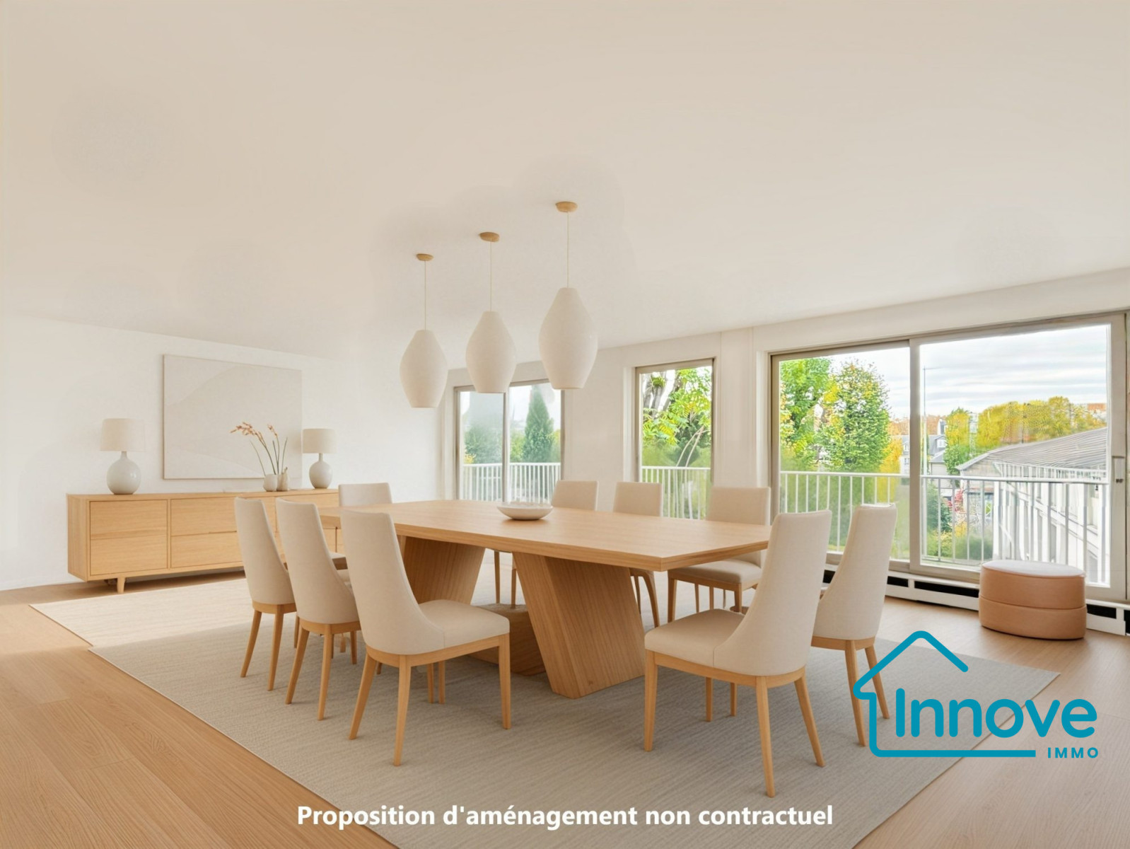 
                                                Vente
                                                 Appartement familial 5 pièces - Versailles Rive droite