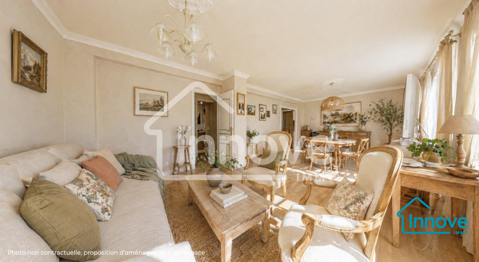 
                                                Vente
                                                 APPARTEMENT FAMILIAL, PROCHE GARE ET COMMERCES