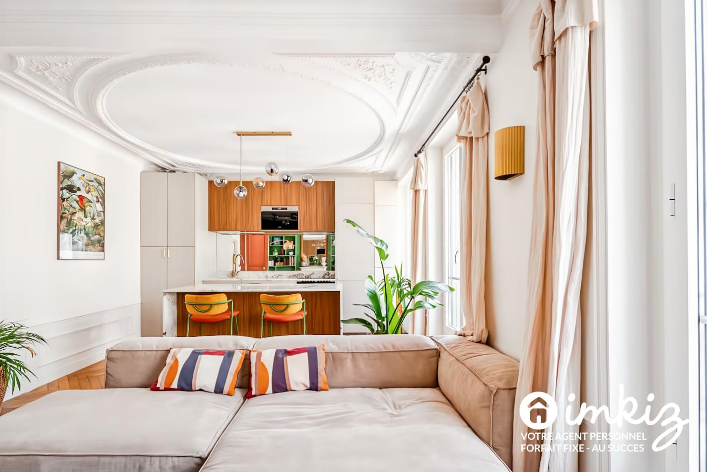 
                                                Vente
                                                 Appartement haussmannien haut de gamme