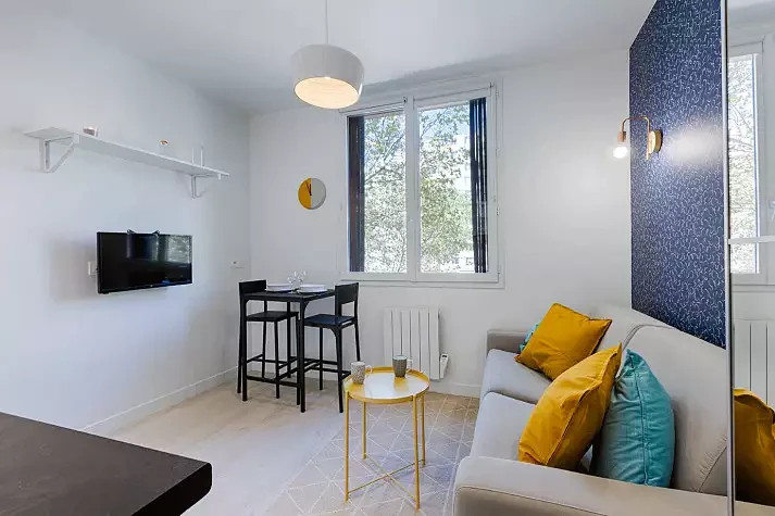 
                                                Location
                                                 appartement meublé 14 m² - 1 pièce