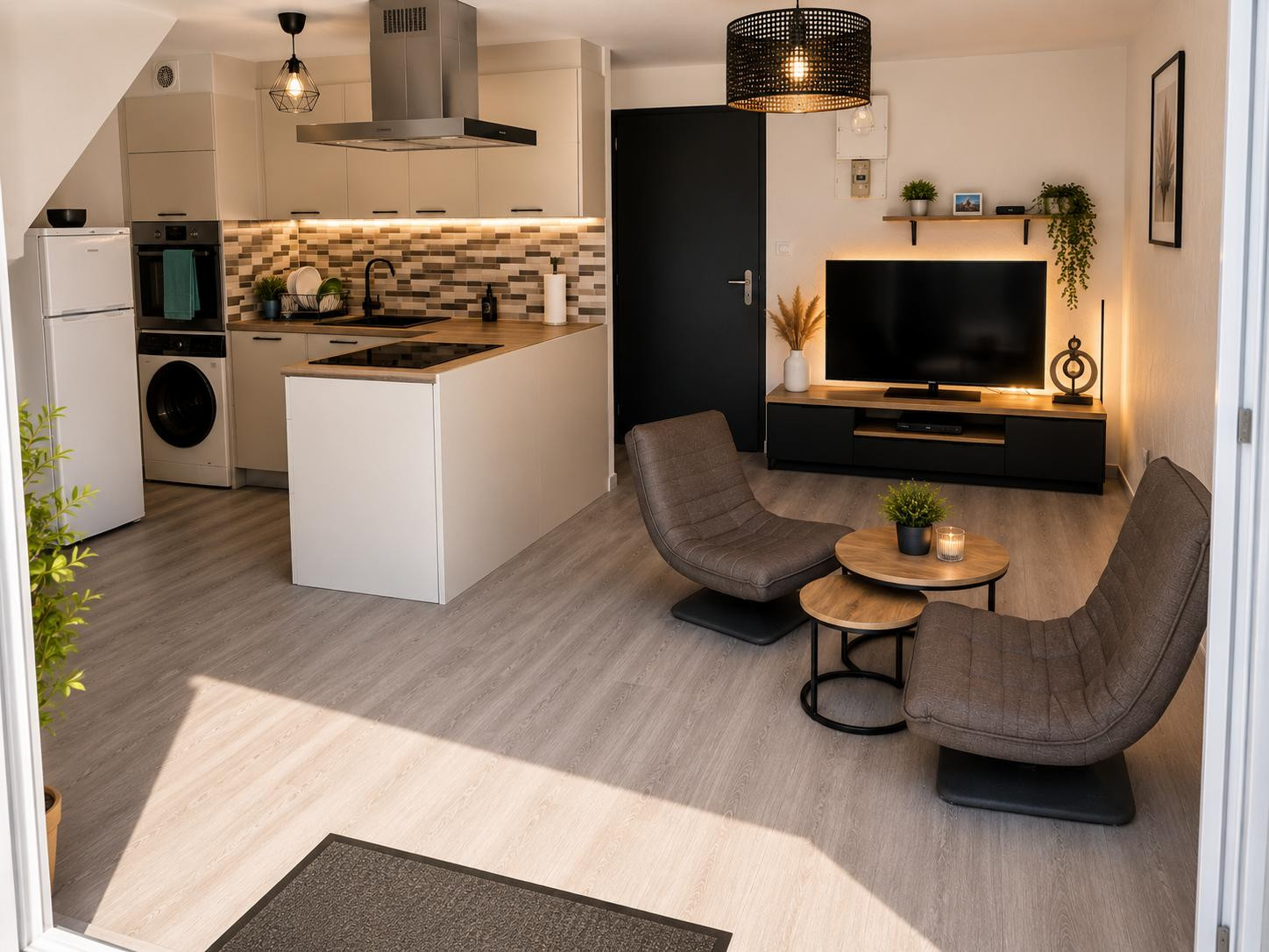 
                                                Location
                                                 Appartement meublé 37 m2 -les sables blancs