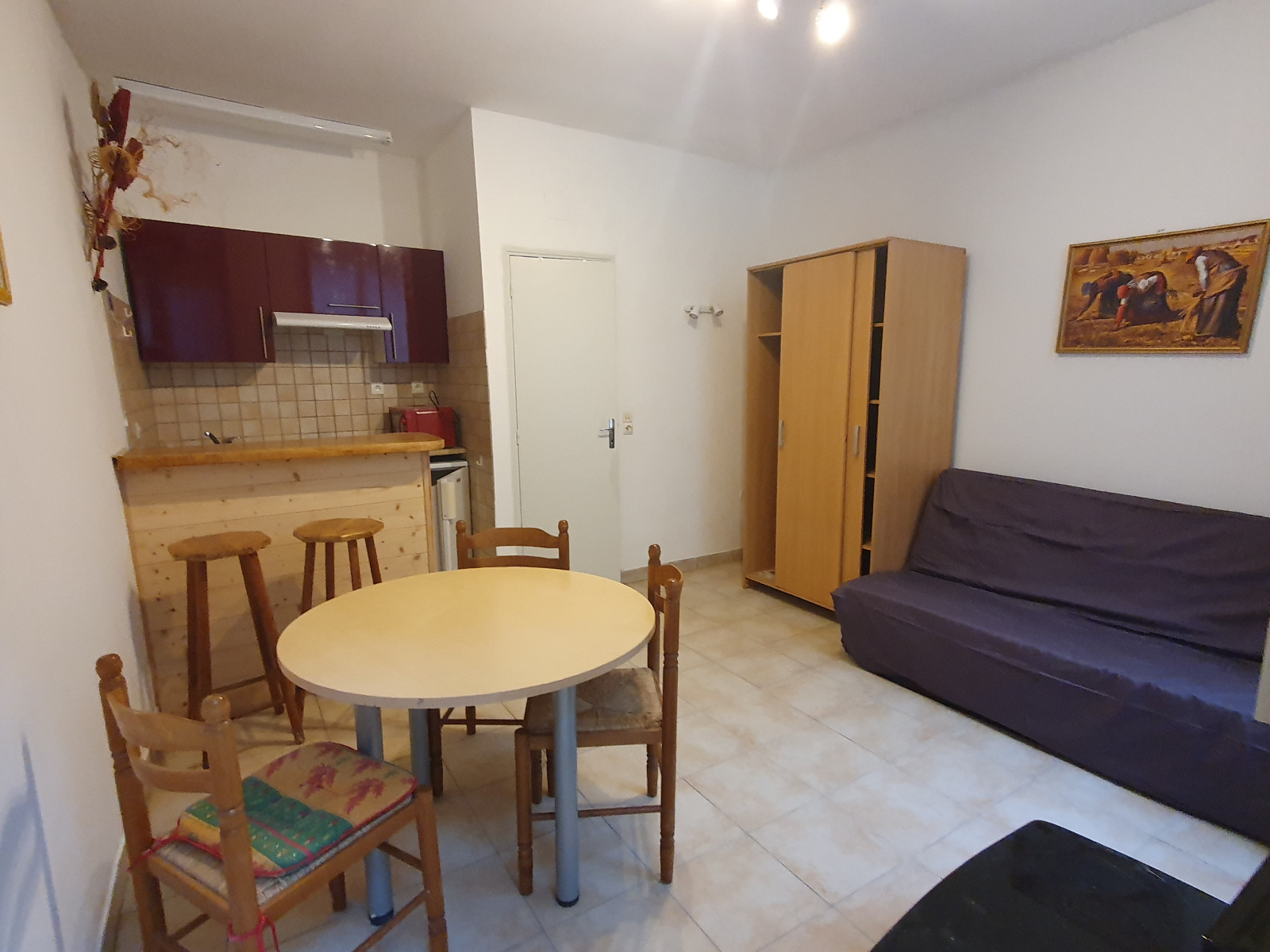 
                                                Location
                                                 Appartement meublé T1 16.9m² à Sarlat-la-Canéda