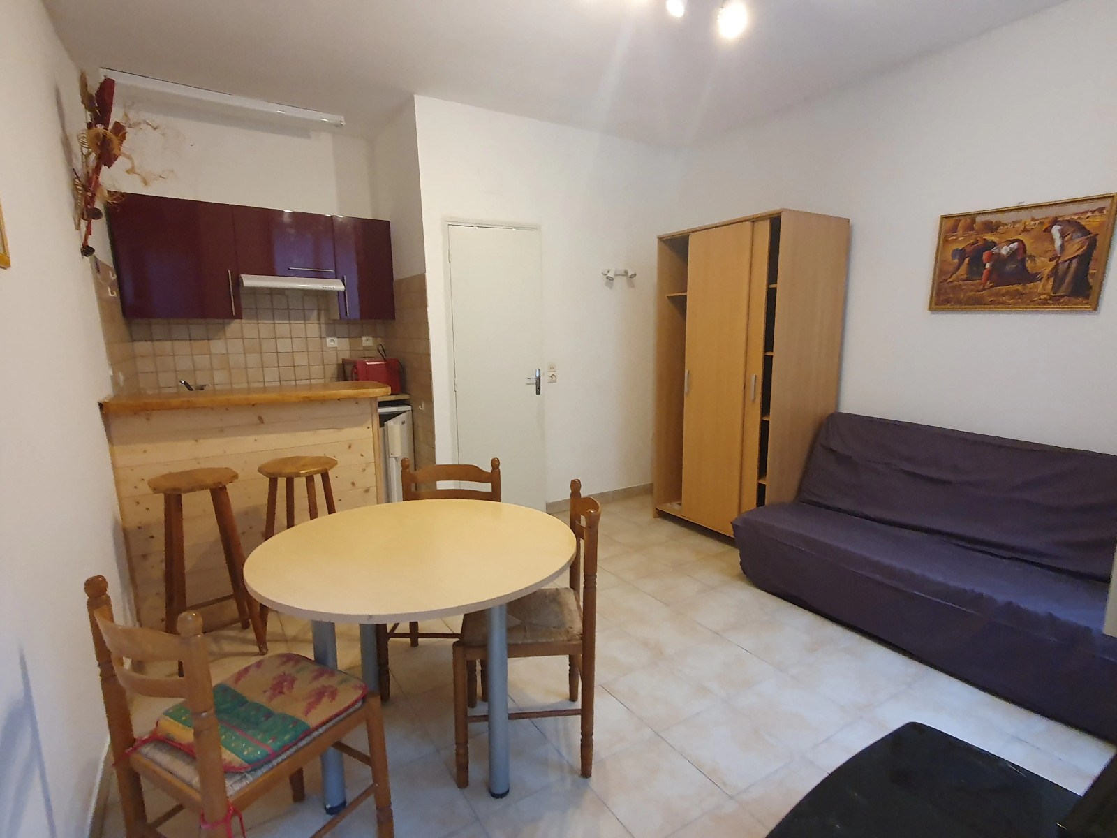 
                                                Location
                                                 Appartement meublé T1 16.9m² à Sarlat-la-Canéda
