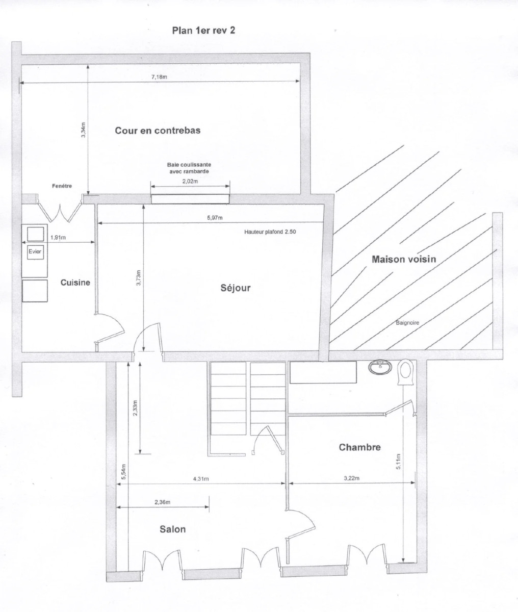 
                                                Location
                                                 Appartement meublé T3