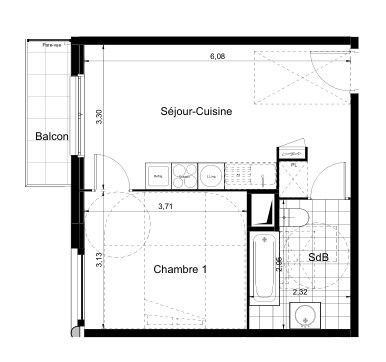 
                                                Location
                                                 Appartement neuf avec toutes commodités