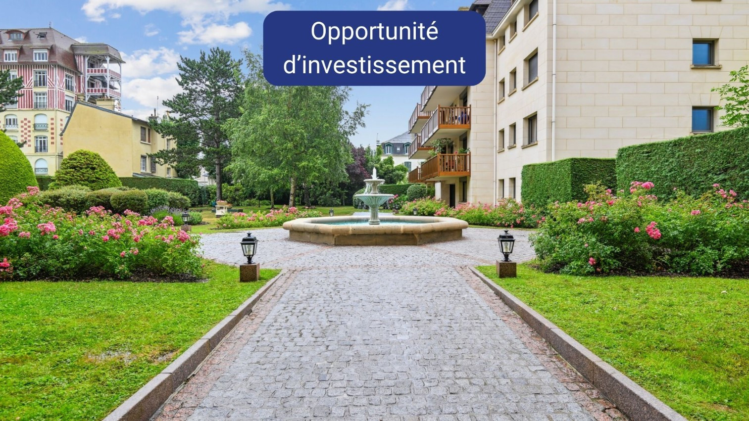 
                                                Viager
                                                 Appartement occupé à Deauville