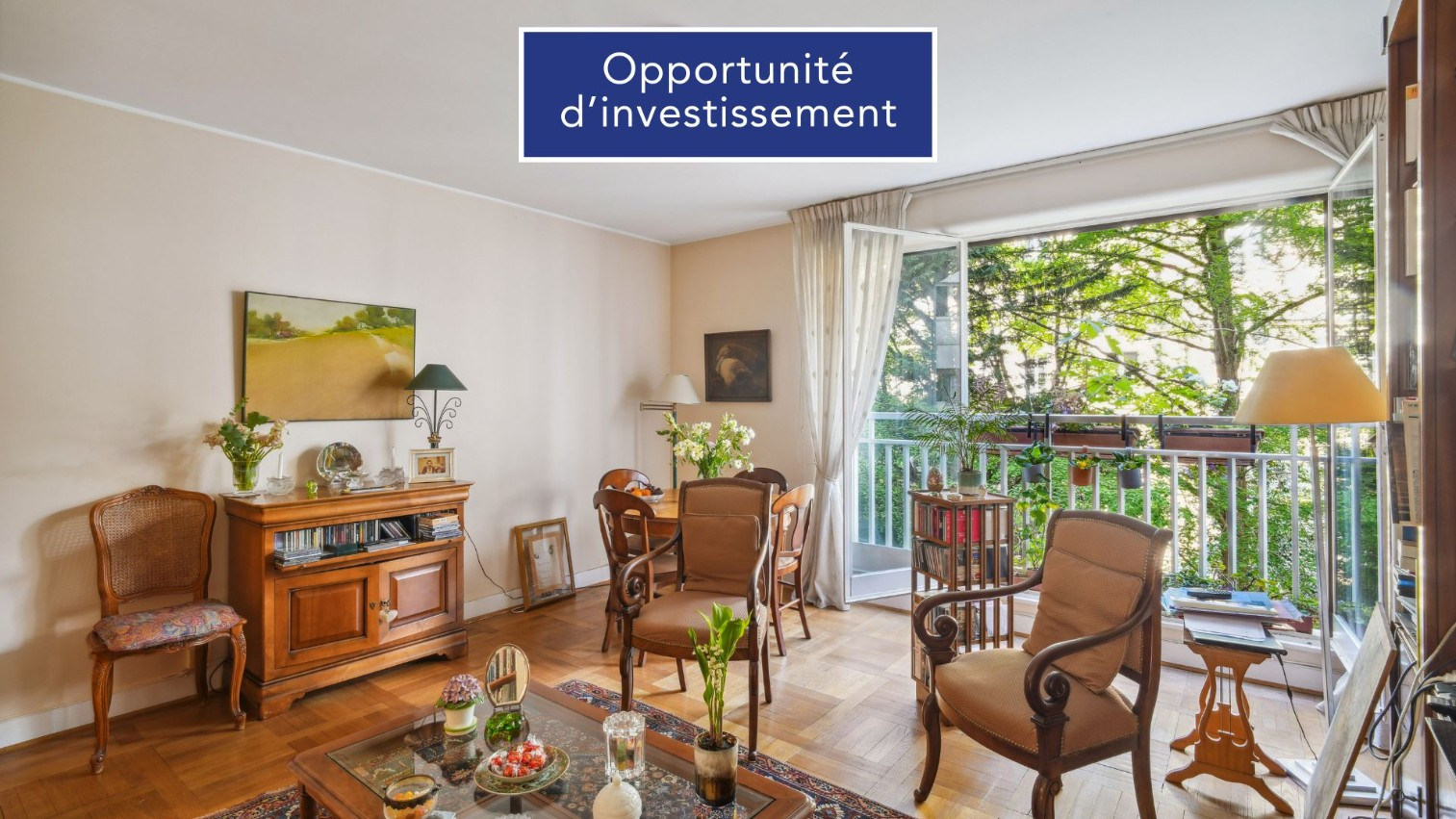 
                                                Viager
                                                 Appartement occupé Paris 16ème