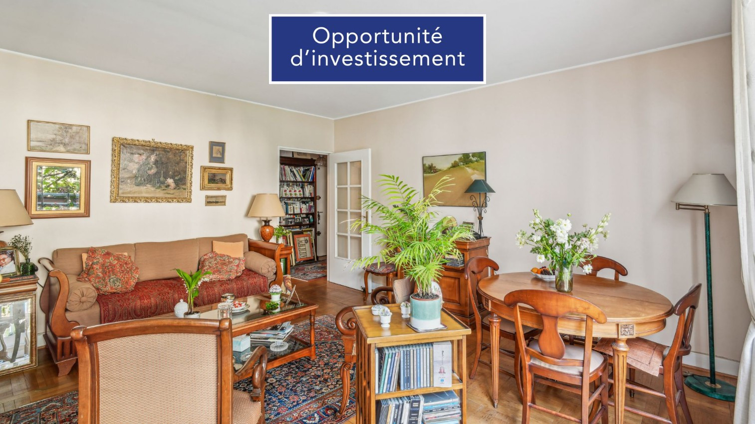 
                                                Viager
                                                 Appartement occupé Paris 16ème